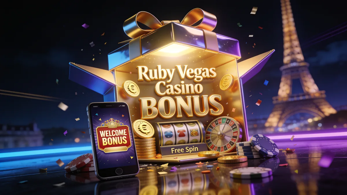 ruby vegas casino en France — Présentation du programme de bonus Ruby Vegas Casino